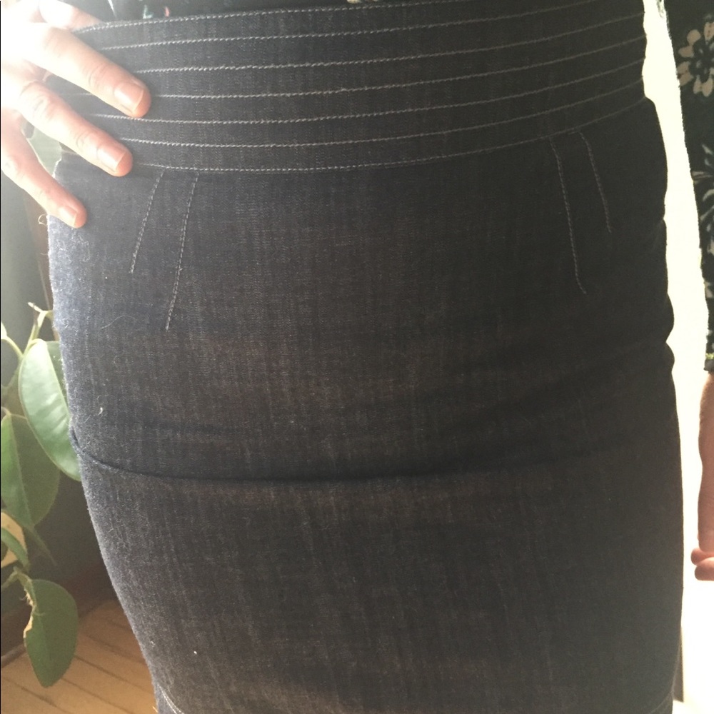 Brooklyn Industries Jean Mini Skirt